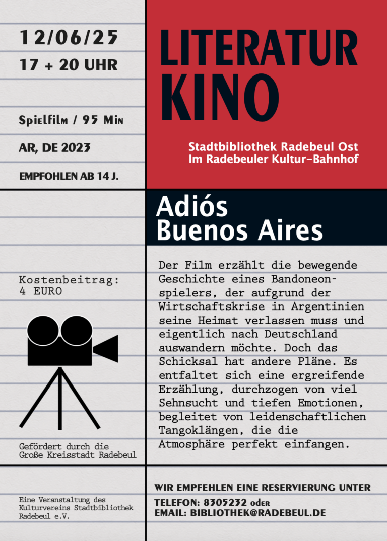 Flyer Literaturkino