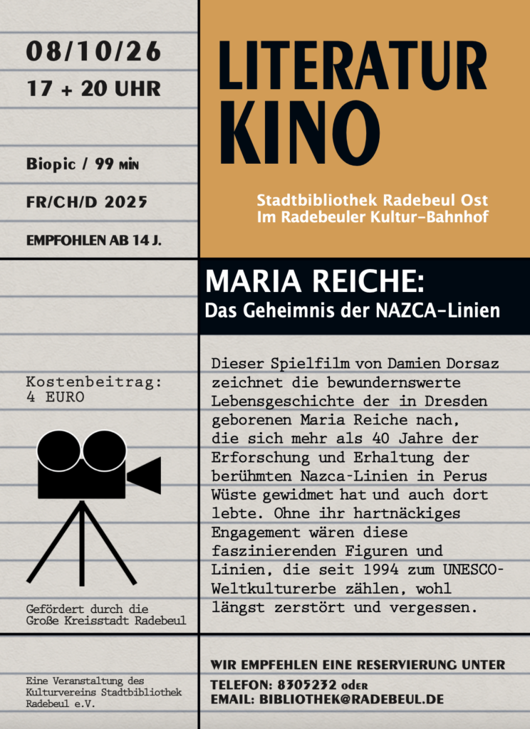 Literaturkino Oktober 2026