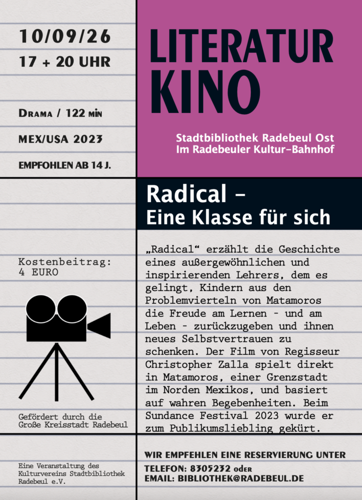 Literaturkino September 2026