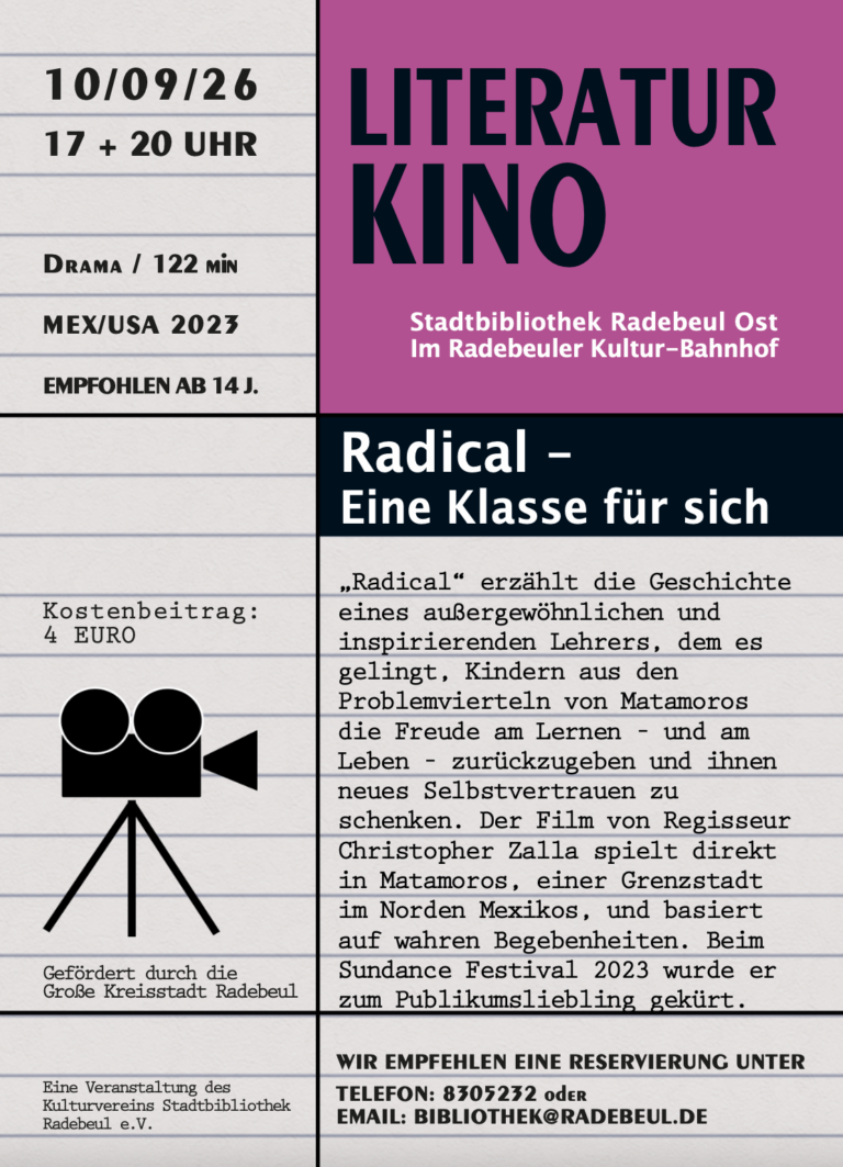 Literaturkino September 2026